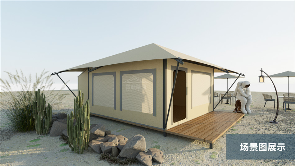 多边形酒店帐篷