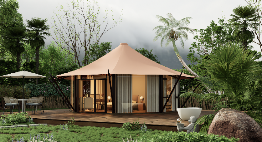 门源异形篷房定制：专属设计赋能，打造城市户外专属名片