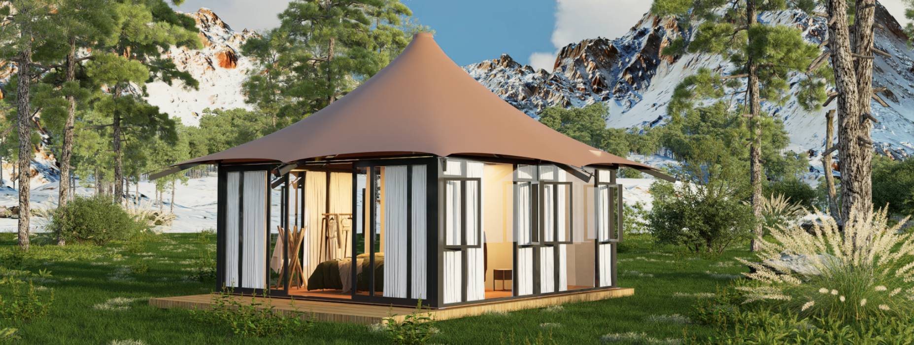 门源多边形帐篷厂家